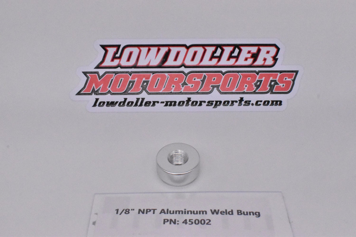 1/8" NPT Aluminum Weld Bung PN: 45002