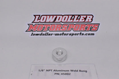 1/8" NPT Aluminum Weld Bung PN: 45002