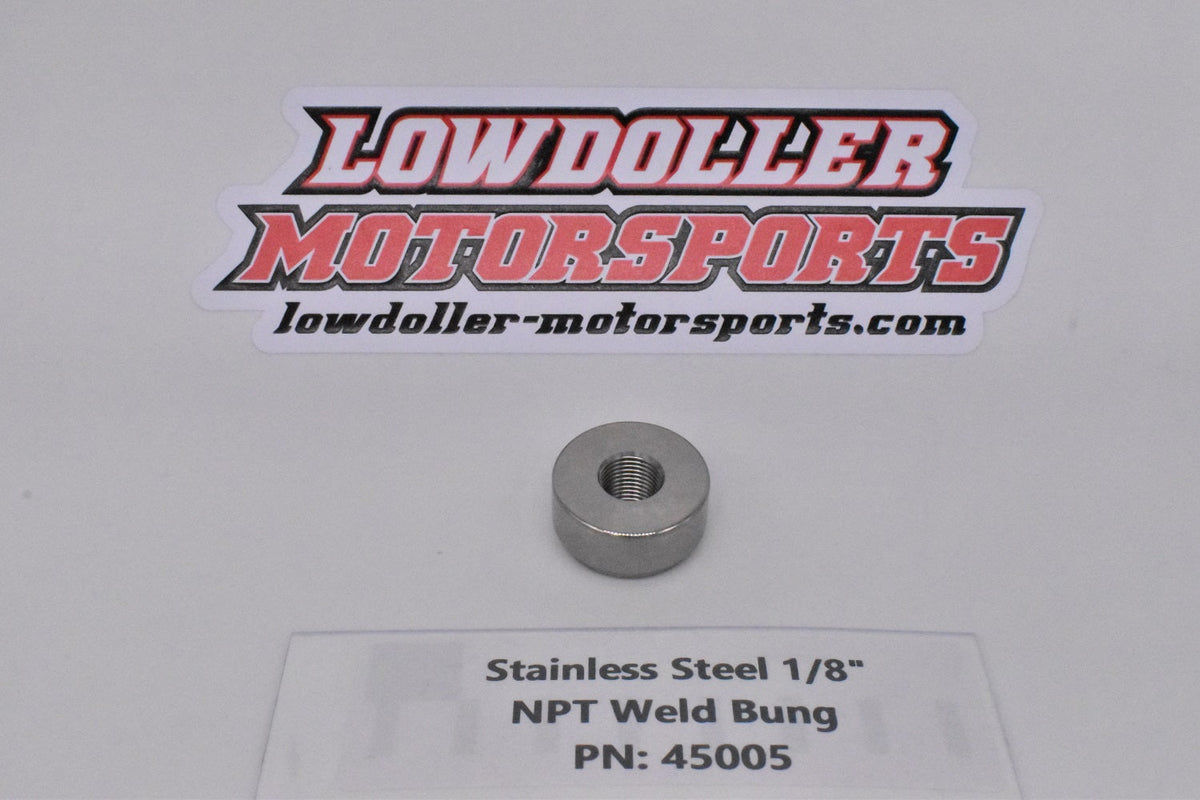 Stainless Steel 1/8" NPT Weld Bung PN:45005