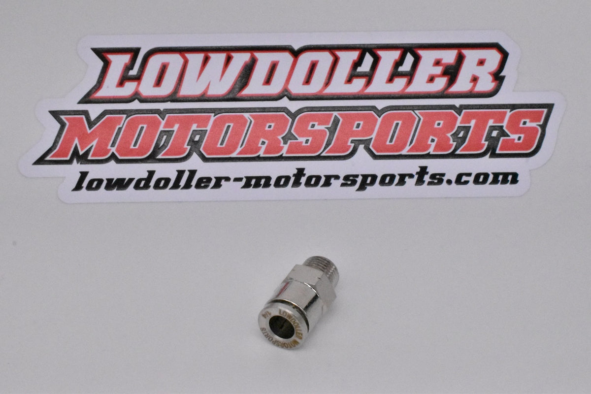 PC-1/8"-1/4"  Straight  Push Lock Fitting PN: 251001