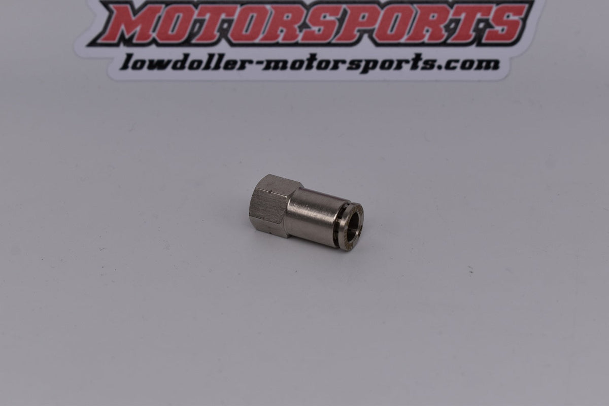 PCF-1/8"-5/16"  Female 1/8" NPT to 5/16" Tubing PN: 251019