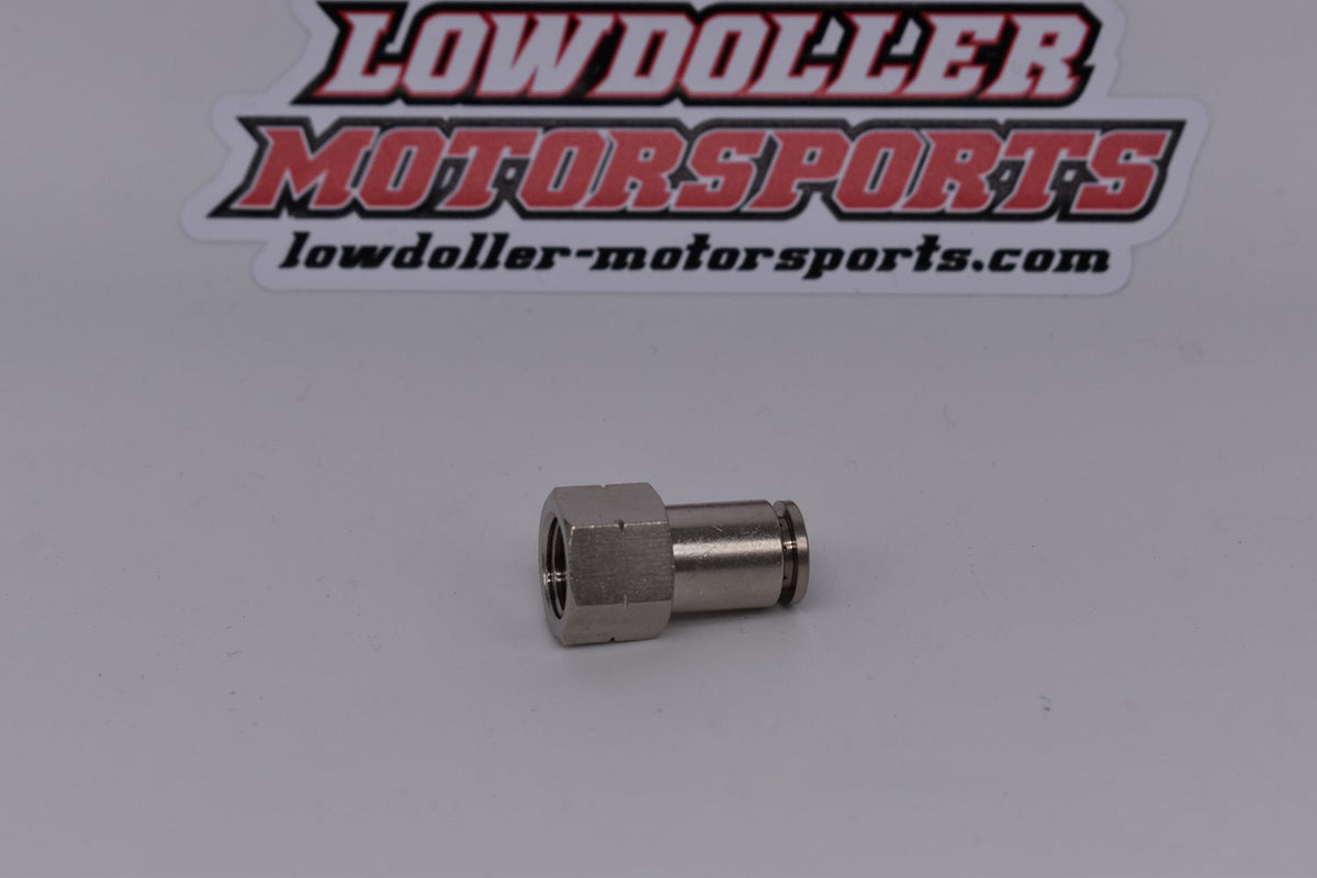 PCF-1/4"-5/16"  Female 1/4" NPT to 5/16" Tubing PN: 251020
