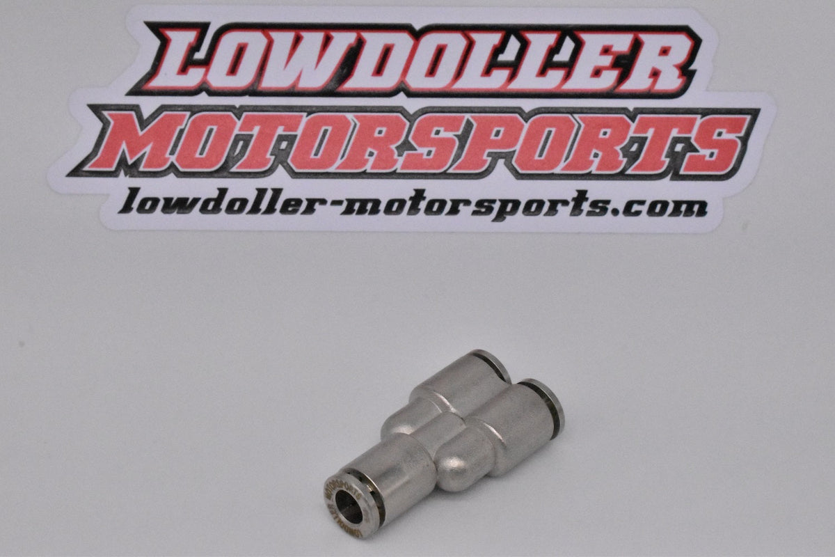 PCY-1/4"   Y Push Lock Union PN:251005