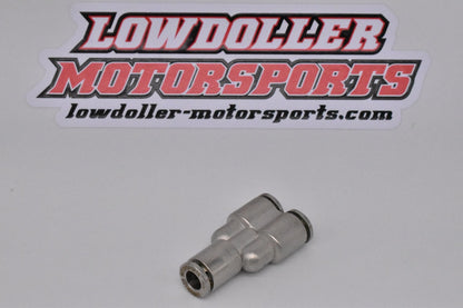 PCY-1/4"   Y Push Lock Union PN:251005