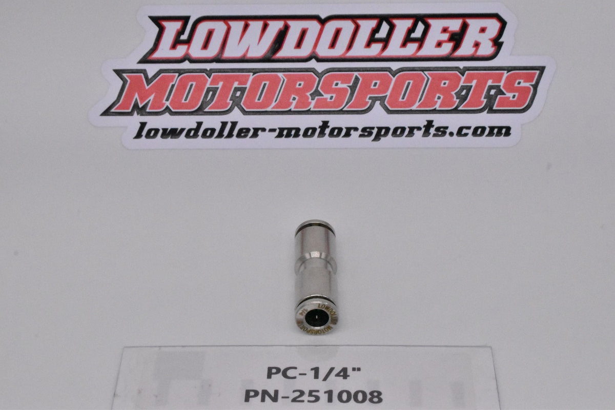 PC-1/4"  Push Lock Union PN: 251008