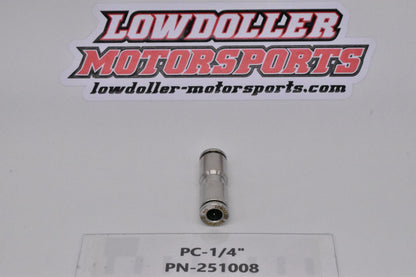 PC-1/4"  Push Lock Union PN: 251008
