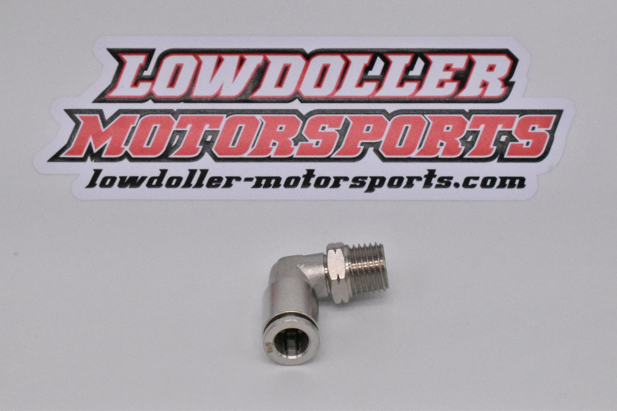 PCL-1/4"-5/16" Elbow Push Lock Fitting PN: 251011