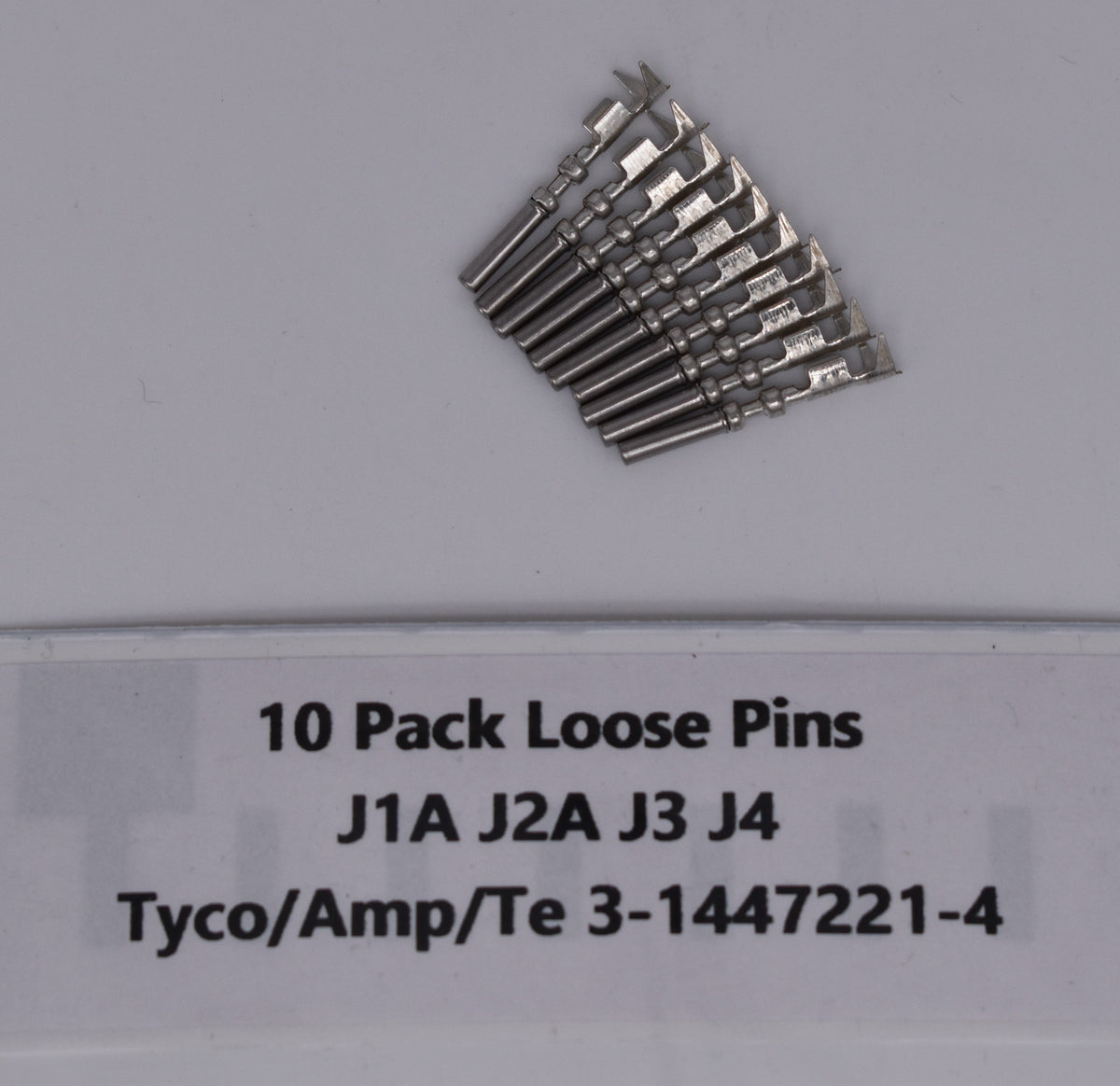 10 Pack Loose Pins J1A J2A J3 J4 TYCO / AMP / TE 3-1447221-4