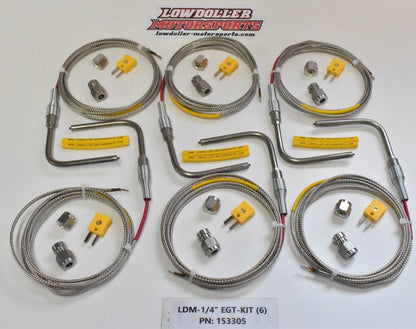 LDM-1/4" EGT-KIT (6 Cylinder) PN:153305