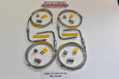 LDM-1/4" EGT-KIT (4 Cylinder) PN:153306