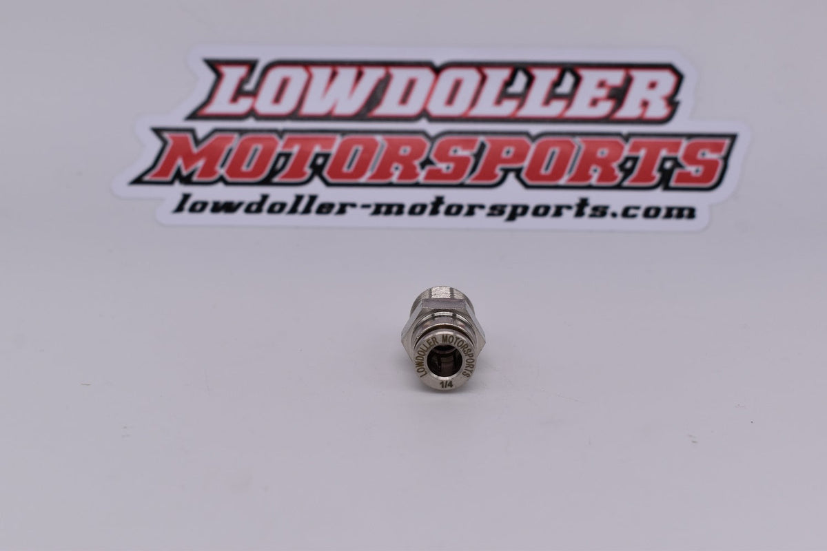 PC 1/4" - 1/4" Straight Push Lock Fitting PN: 251013