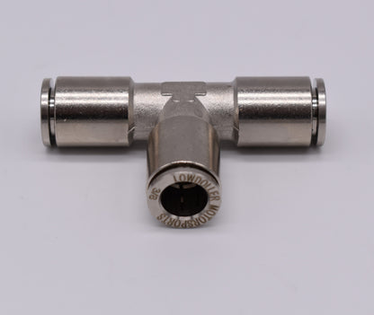 PCT-3/8" T Push Lock Union PN: 251033