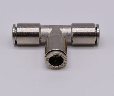 PCT-3/8" T Push Lock Union PN: 251033