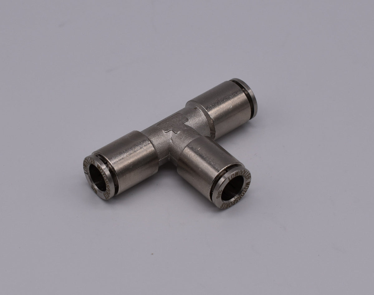 PCT-3/8" T Push Lock Union PN: 251033