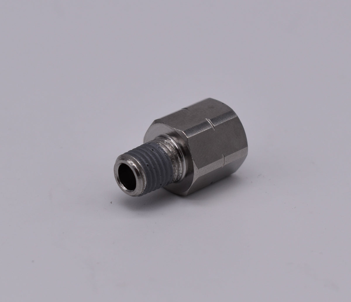 1/16" NPT Male to 1/8" NPT Female Straight Adapter PN: 251034