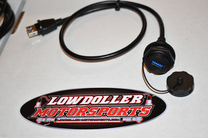 USB Bulkhead Connector and Cable for ECU PN: 356606