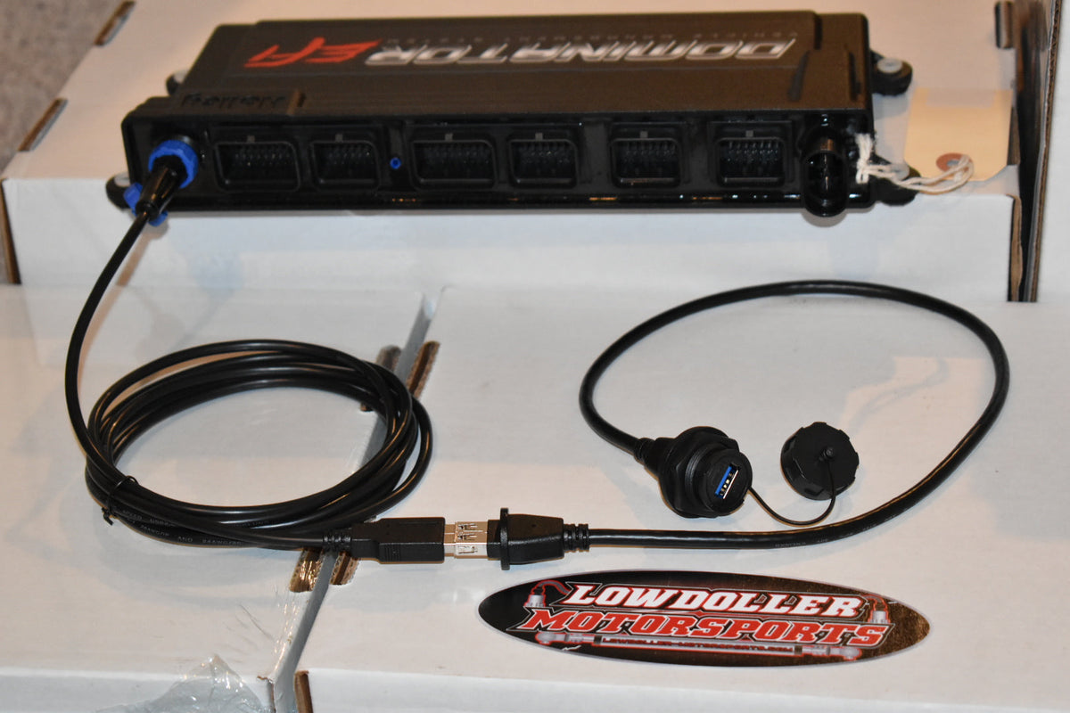 USB Bulkhead Connector and Cable for ECU PN: 356606