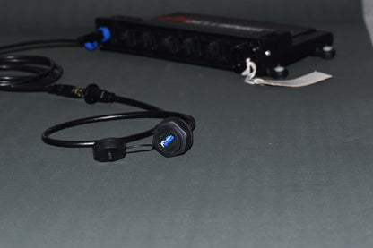 USB Bulkhead Connector and Cable for ECU PN: 356606