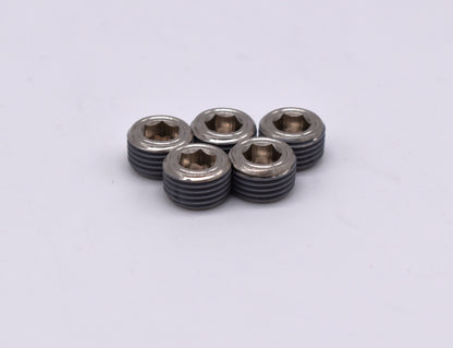 PCP -1/8" NPT Hex Plug (Pack of 5) PN:251009