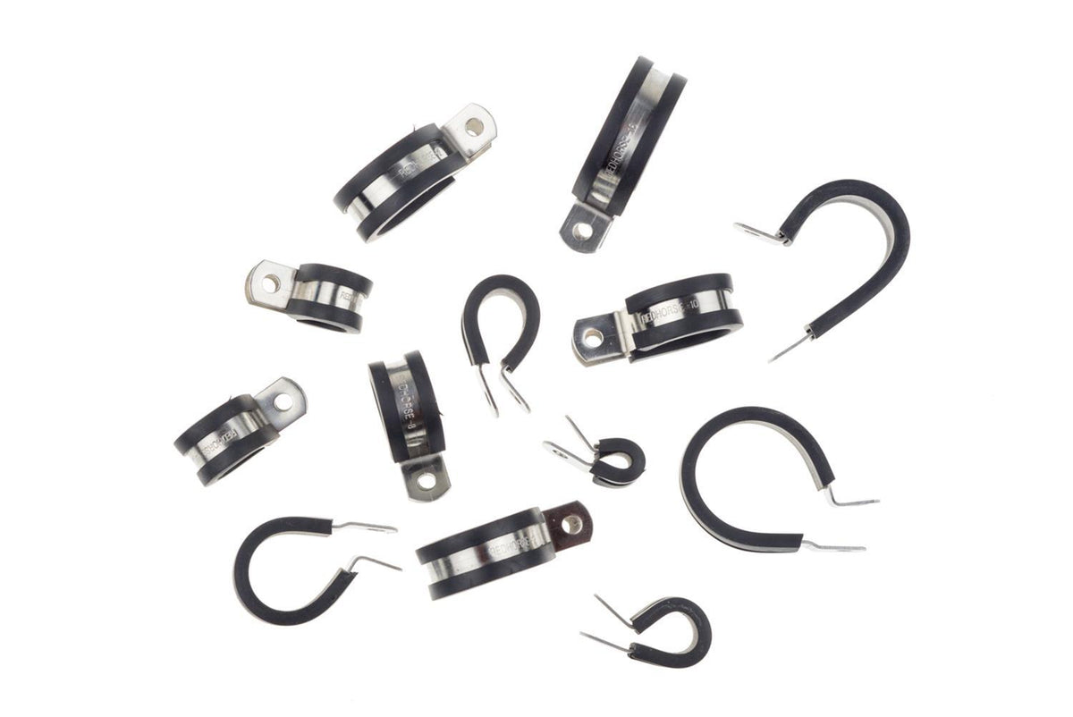 16AN Cushioned Hose Clamp 10/pkg