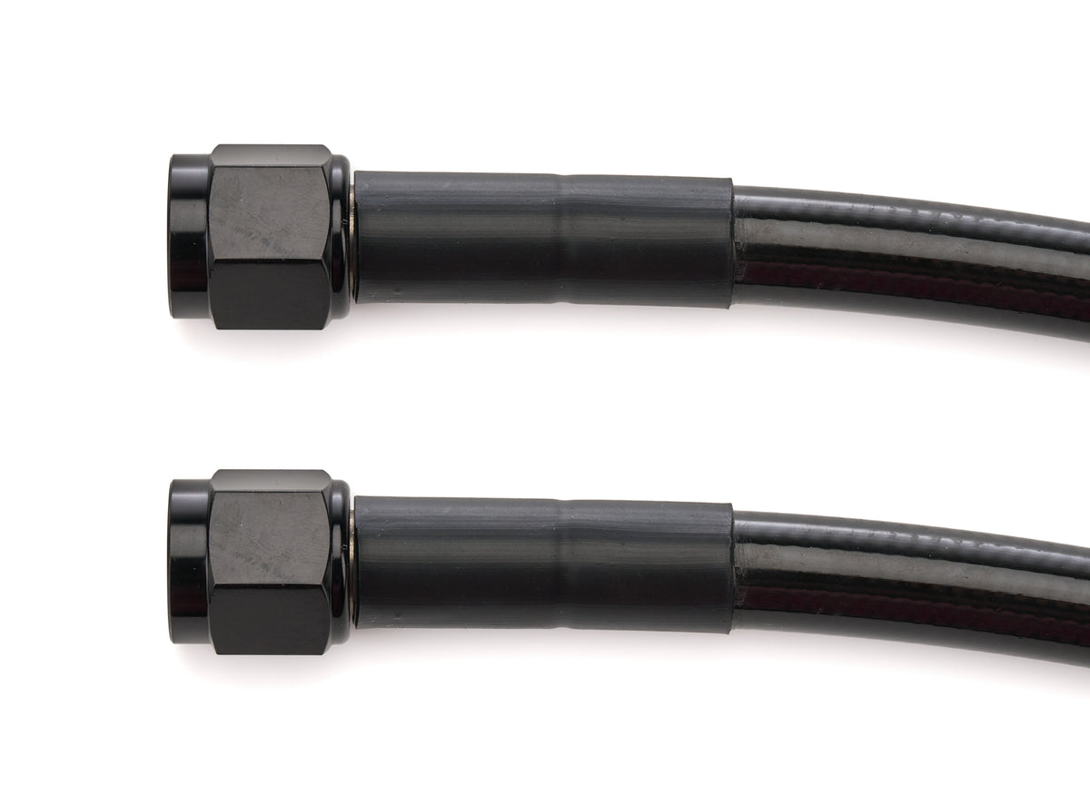 6AN 12in Nitrous Line Black