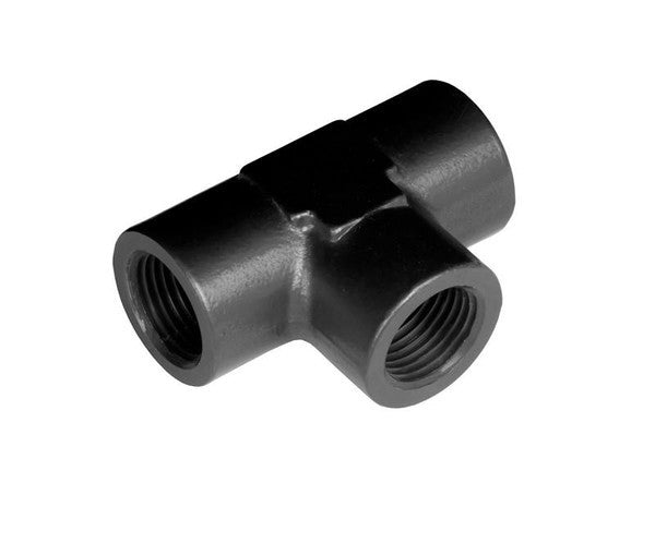 1/8in FM Tee NPT Adapter Black