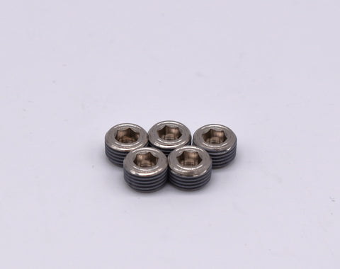 PCP -1/8" NPT Hex Plug (Pack of 5) PN:251009