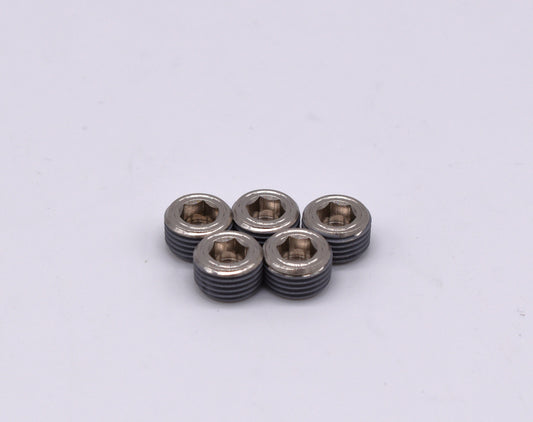 PCP -1/8" NPT Hex Plug (Pack of 5) PN:251009