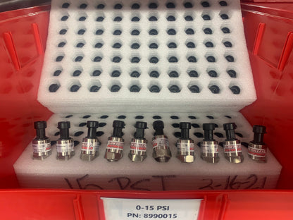 0-15 PSI Pressure Sensor PN: 8990015