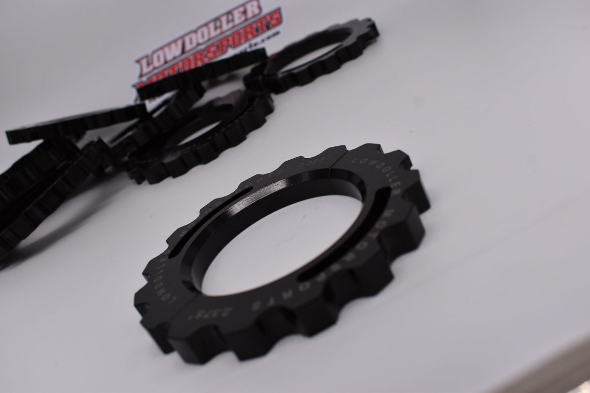 2.500” 16 Tooth Driveshaft Reluctor Ring RPM Collar LDM-DSS-2.500"