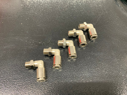 PCL-1/8"-1/4" 90° Elbow Push Lock Fittings PN: 251002