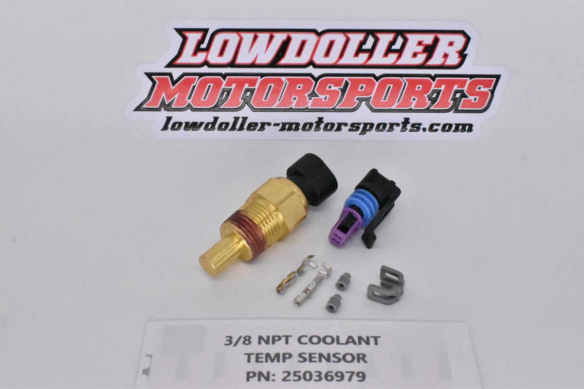 3/8 NPT Coolant Temp Sensor PN: 25036979