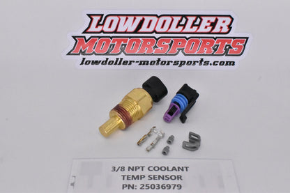 3/8 NPT Coolant Temp Sensor PN: 25036979