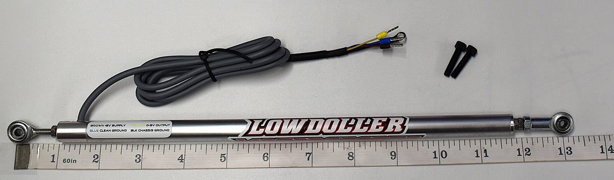 Lowdoller Motorsports 1/2" X 8" Front Shock Travel Sensor PN: STS12800