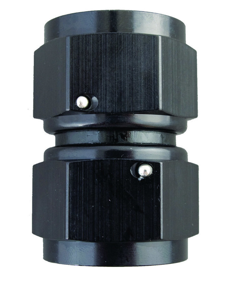 16an Female Swivel Connector Fitting Black