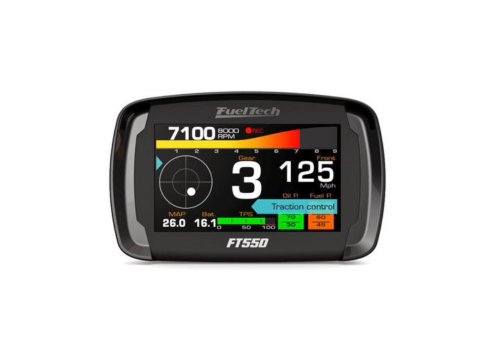 FuelTech FT550 EFI System. Electronic Fuel Injection - ECU & Dashboard ...