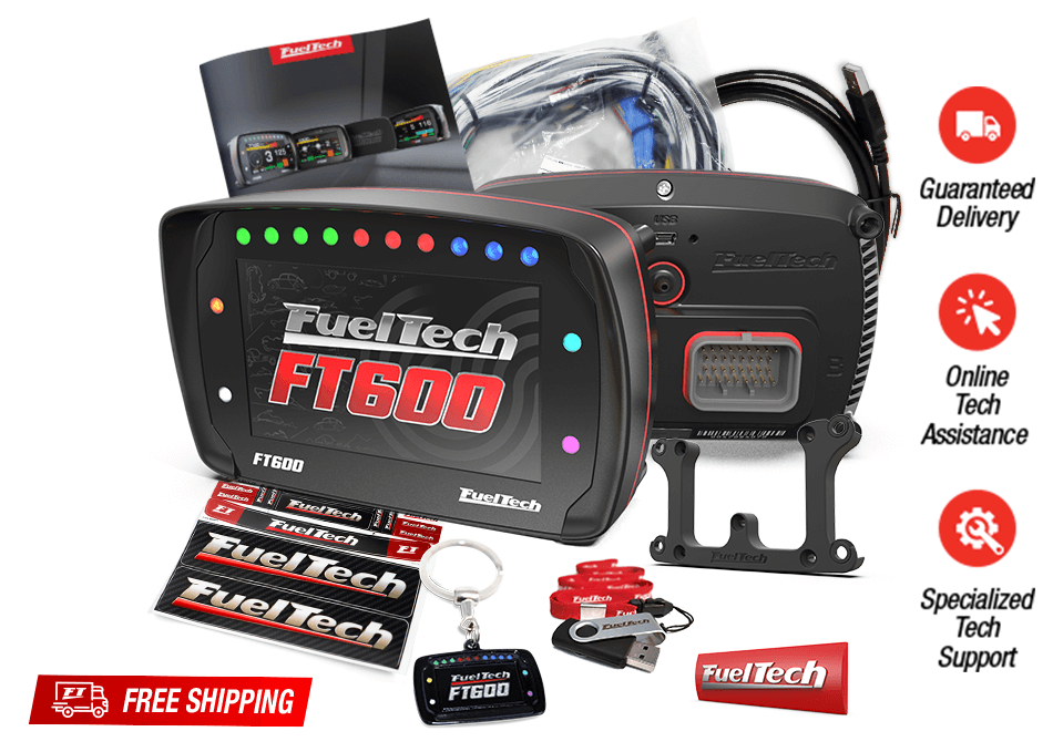 FuelTech FT600 EFI System! Electronic Fuel Injection - ECU & Dashboard ...