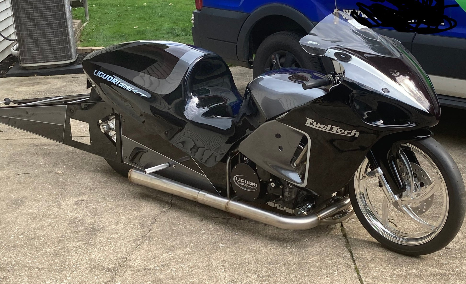 Pro Stock Motorcycle Pro Street Drag Bike Vintage NHRA Angelle