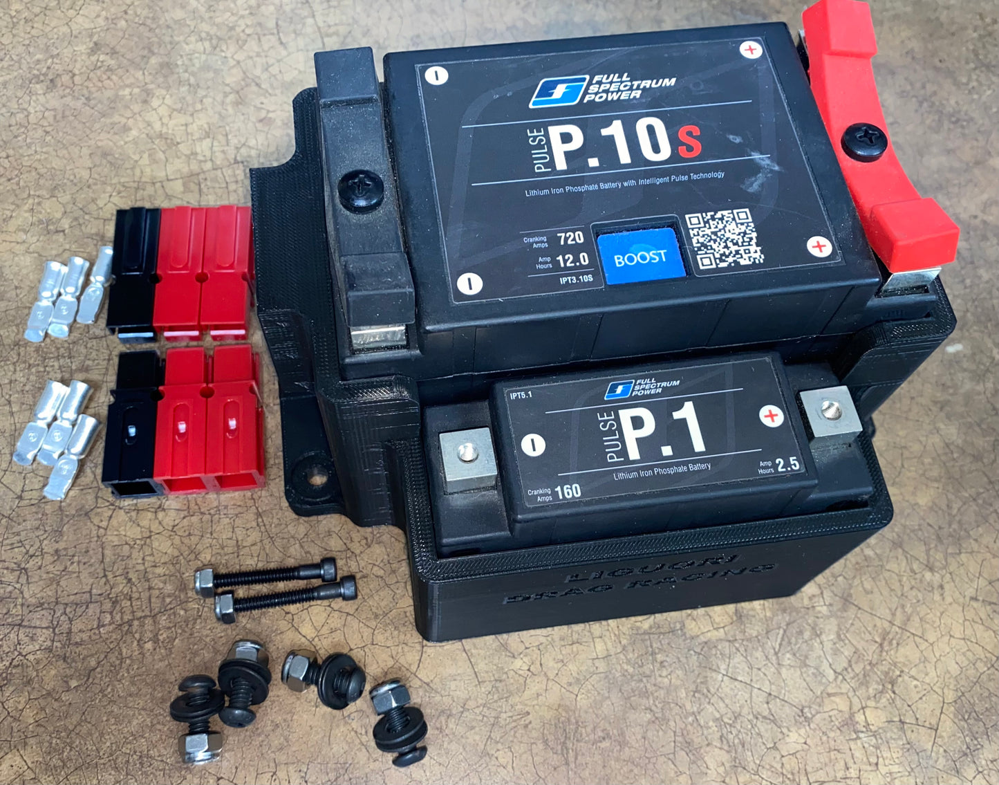 Dual Battery Box for P.10 and P.1 Batteries